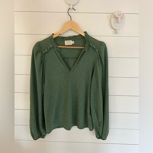 Nation LTD ruffle top